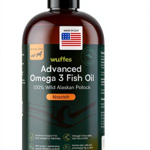 Wild Alaskan Pollock Oil Dog Supplement Wuffes Skin Coat-0
