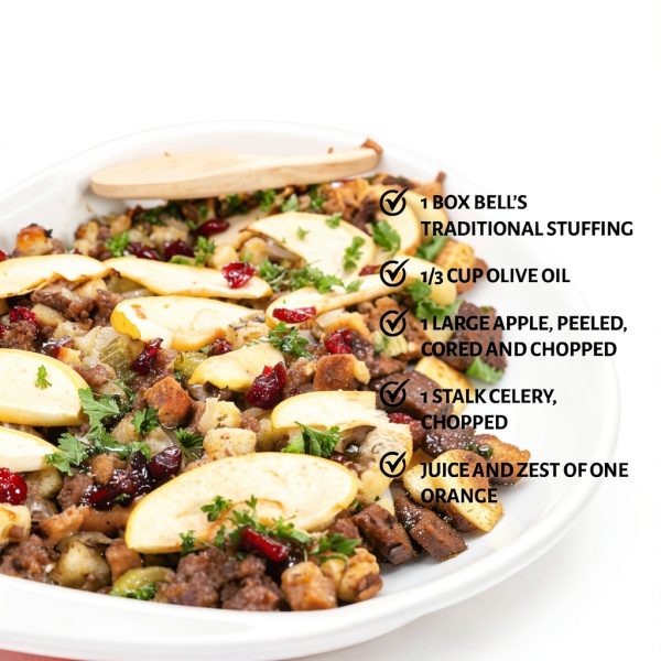 Bell's Stuffing Mix New England Flavor Quick Prep Side Dish-4