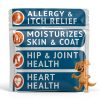 GOODGROWLIES Dog Itch Relief Chews Omega 3 Skin Health-1