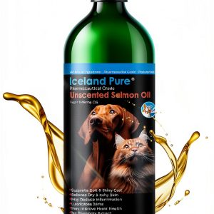 Iceland Pure Salmon Oil for Dogs Cats Skin Coat Health-0
