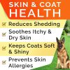 STRELLALAB Salmon Oil Omega 3 Dog Chews Skin Coat-1