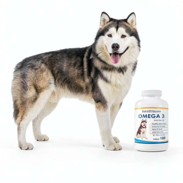 Salveo Petcare Dog Fish Oil Supplement Wild Caught Omega 3-2