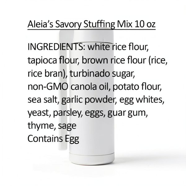 Aleias Gluten Free Savory Stuffing Grocery Pantry Essential-1