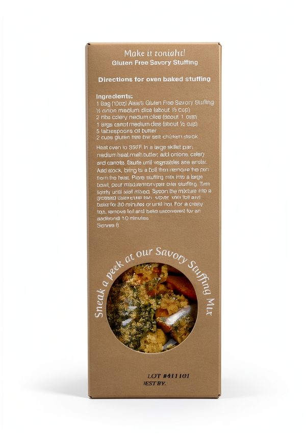 Gluten Free Stuffing Mix Savory Herbs Easy Holiday Side Dish-3