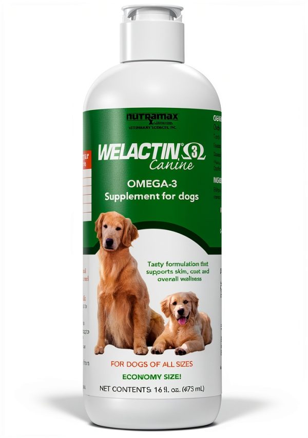 Welactin Omega 3 Fish Oil for Dogs Skin Coat Health-0