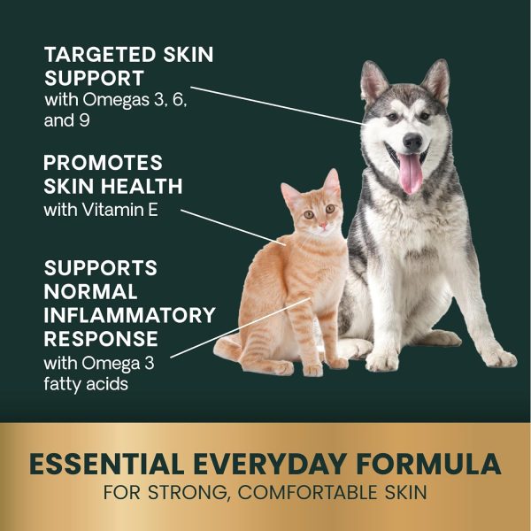 FoodScience Omega-3 Pet Supplement for Skin and Coat Health-3