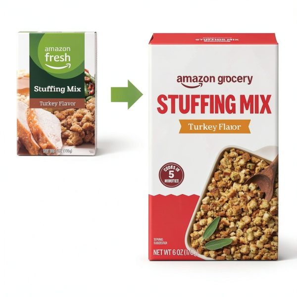 Amazon Grocery Turkey Flavor Stuffing Mix 6 Ounce Box-3