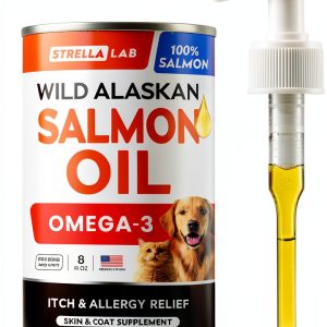 Wild Alaskan Salmon Oil for Dogs Omega 3 Supplement-0