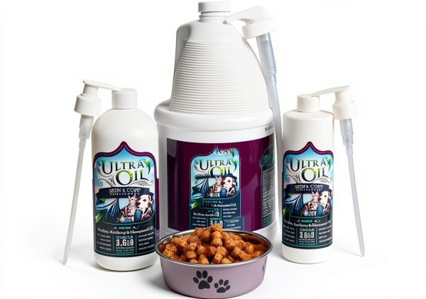 Ultra Oil Skin Coat Supplement for Dogs Cats Omegas-6