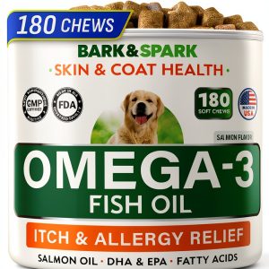 Bark&Spark Omega Dog Supplements Skin Coat Health-0