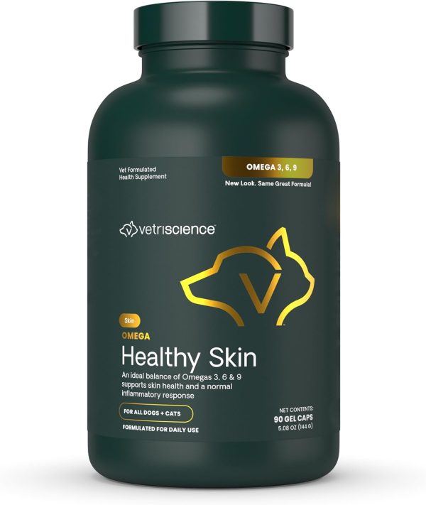 FoodScience Omega-3 Pet Supplement for Skin and Coat Health-0