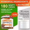 STRELLALAB Salmon Oil Omega 3 Dog Chews Skin Coat-3