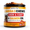 Grateful Pawz Dog Allergy Relief Chews Skin Coat Supplement-4