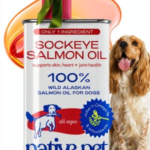 Native Pet Salmon Oil Dog Supplement Skin Coat Joint Health-0