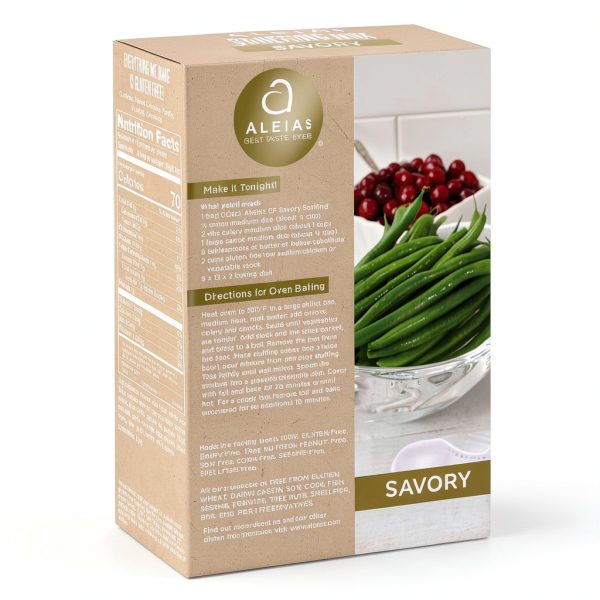 Aleias Gluten Free Savory Stuffing Grocery Pantry Essential-2