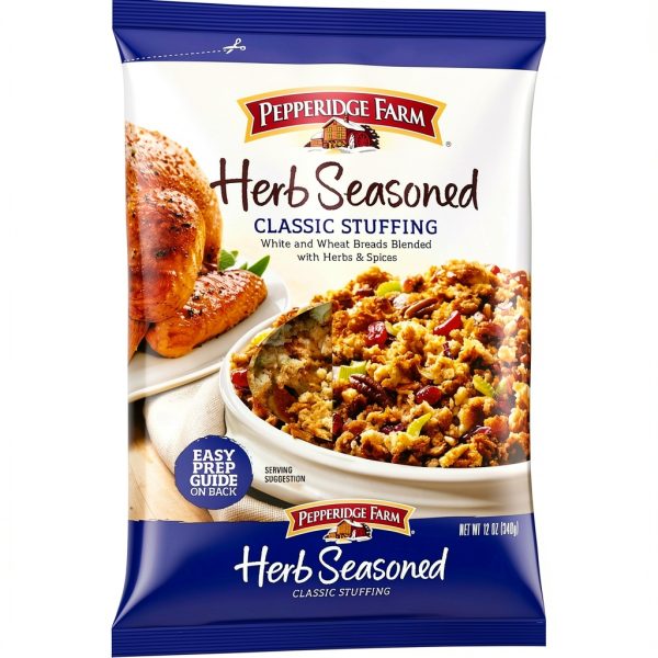 Pepperidge Farm Stuffing Mix Herb Seasoned 12 Ounce Pack-6