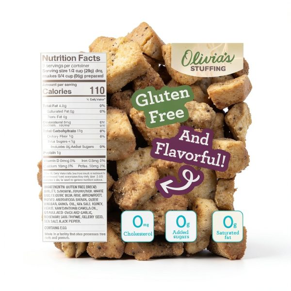 Olivias Gluten Free Stuffing Mix Healthy Vegetarian Classic-1