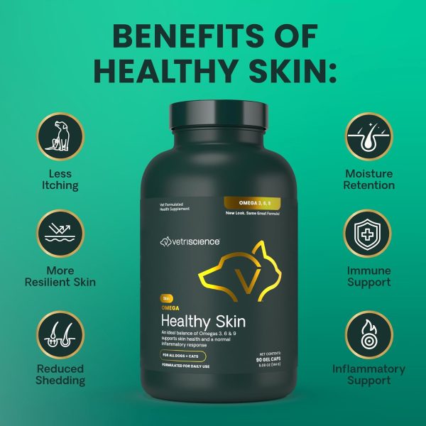FoodScience Omega-3 Pet Supplement for Skin and Coat Health-5