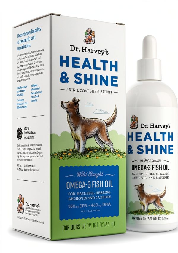 Dr Harveys Omega 3 Fish Oil for Dogs Wild Caught-0