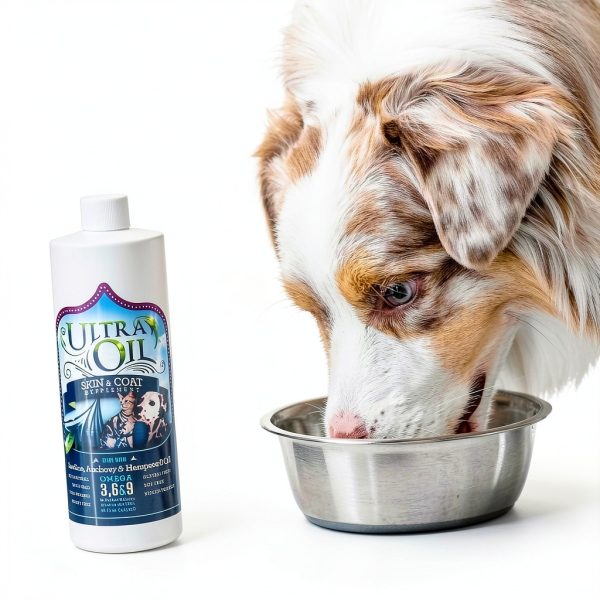 Ultra Oil Skin Coat Supplement for Dogs Cats Omegas-4