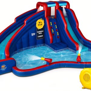 Inflatable Water Slide Sunny Fun Nylon Playset-0