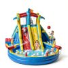 GYMMALL Inflatable Water Slide 8-in-1 Family Fun-5