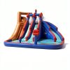 SUNNY & FUN Deluxe Inflatable Water Park 18x15.8x10 ft Slide Set-8