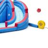 SUNNY & FUN Deluxe Inflatable Water Park 18x15.8x10 ft Slide Set-6
