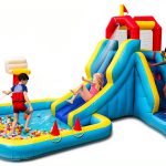 Inflatable Water Slide Bounwell 840D Oxford Kids-0