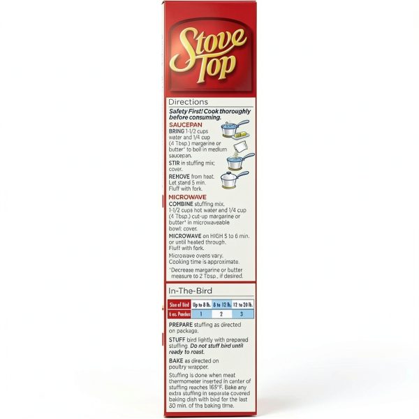 Kraft Stove Top Traditional Sage Stuffing Mix 6oz-7