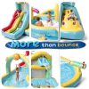 JOYMOR 8in1 Inflatable Water Slide Park Dolphin Theme for Kids 3+-2