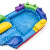 HeroKiddo Block Party Water Slide PVC Built-in Drain Safe Design-3