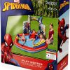 Bestway Spider-Man Inflatable Pool with Slide 6'11" x 6'9" for Kids-7